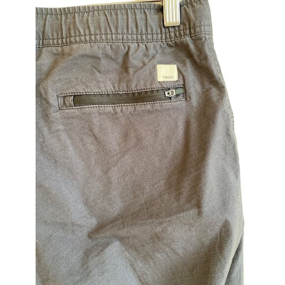Vuori Pants Women S Ripstop Organic Cotton Stretch Pockets Gray Charcoal Hiking - Picture 7 of 13